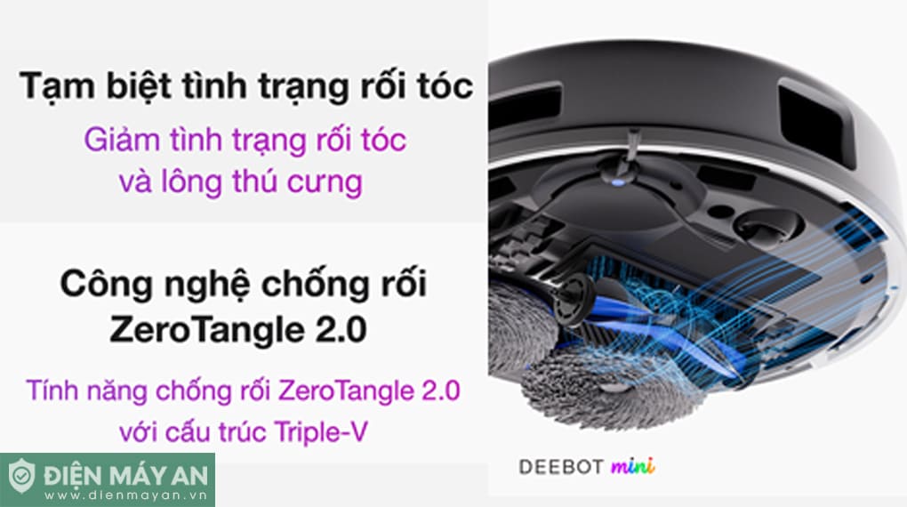 Robot hút bụi lau nhà Ecovacs Deebot Mini